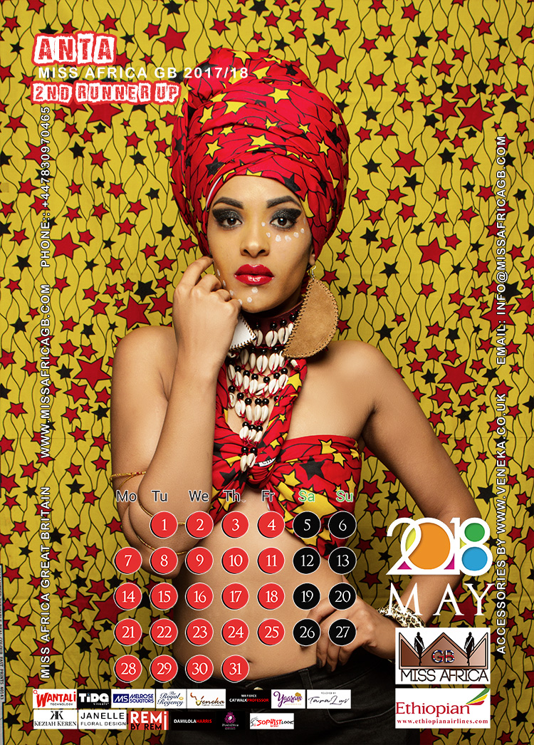 MISS AFRICA GREAT BRITAIN